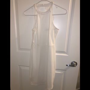 White Body Contour Dress